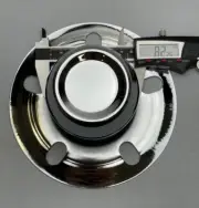Vision Chrome No Logo Push Thru Wheel Center Cap C126 82MM