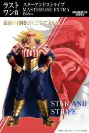 Last One Prize Star and Stripe MASTERLISE EXTRA Ichiban Lottery My Hero Academ