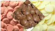 CAROB & YOGHURT BUTTON DROPS 3kg 100% Aust - Bulk Dog Treats - Free Post