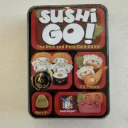 Gamewright Sushi Go! The Pick and Pass Card Game Ages 8+ ~ NEW Sealed in Tin Box