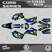 Graphics Kit for YAMAHA WR250F WR 250F (2007-2013) Core - BLUE