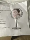 8 Inch Double Sided Magnifying Makeup Mirror with Stand for Home Office Desk
