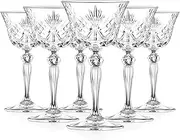 Coupette Cocktail Glasses - Coupe Martini Glass - Set of 6 - Stemmed Drinkware - 5 Oz. - European Glassware