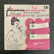 Vintage New Old Stock NOS Primstyle Woolworth Bra Shoulder Strap Pin Snap Clip