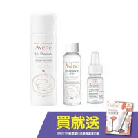 在飛比找PChome24h購物優惠-Avene雅漾 瞬透保濕精萃體驗組(保濕精萃10ml+活泉水