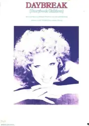BETTE MIDDLER DAYBREAK SHEET MUSIC STORYBOOK CHILDREN PIANO/VOCAL/GUITAR 1978