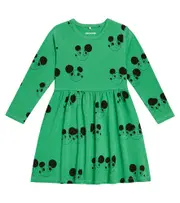 [Mini Rodini] Mini Rodini Ritzratz cotton jersey dress Y 10/11 green