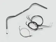 Hurricane H716-075B Wide Low Old Type 2 Handle Set, Black