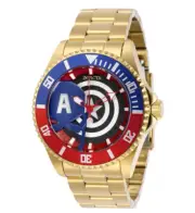 Invicta Marvel Captain America Limited Edition Pro Diver Stainless Watch 29681