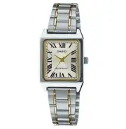 Casio Women's Metal Wrist Watch LTP-V007SG-9B - Two-Tone Classic Design