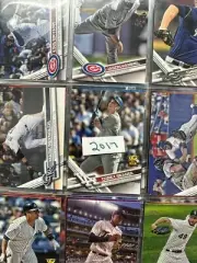 2017 Topps Baseball Complete Set w/sheets #1-700 w/ Aaron Judge Topps Rookie