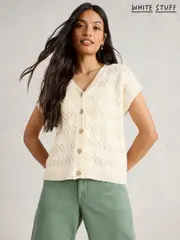 White Stuff White Tessa Cotton Tank (H12050) | $127