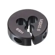 Round Threading Die M3 x 0.6 Metric Thread Adjustable Right Hand Cutting Die