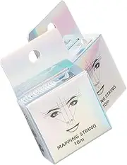 FOMIYES 2Pcs Eyebrow Mapping Wire Ruler Lightweight Portable Eyebrow Makeup Accessory for Accurate Symmetrical Brow Shaping for Professionals Beginners