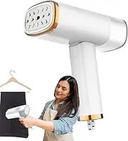 Handheld Steamer, Ironing Steamer, Portable Strong Penetrating Steam with 100ml Water Tank, Foldable Hand Steamer for Clothes, Travel Size Garment Steamer, Leakproof for Removing