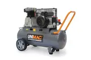 UNIMAC 50L 2.2kW Commercial Air Compressor, 280L/min 116PSI, Brushless Motor, Certified Tank, Long Service Life
