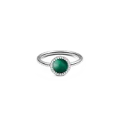 Daniel Wellington Audrey Ring Malachite Silver