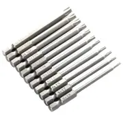 Magnetic Tamper Proof Security Drill Bit Set Torx Screwdriver Flat Head 1/4" Hex
