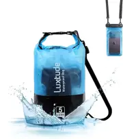 Luxtude Waterproof Dry Bag for Women Men, 5L/10L/20L/30L Waterproof Backpack ...