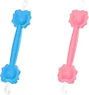 Baby Nose Cleaner, Nose Cleaner and Ear Cleaner for Babies, Portable Baby Ear Cleaner, for Gently Cleaning Your Baby's Ears and Nose, Baby Nose Unblocker, for Home and Travel, Blue, Pink