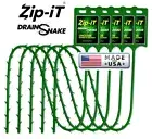 PLASTIC DRAIN STICK HAIR CLOG REMOVER, ZIP IT DRAIN CLEANER 5 PK, Drain Snake