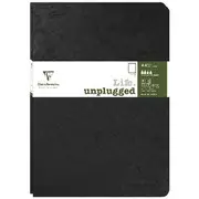 Clairefontaine My Essentials A4 Notebook Plain 2 Pack Black