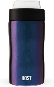 Stay-Chill Slim Can Cooler in Galaxy Black by HOST
