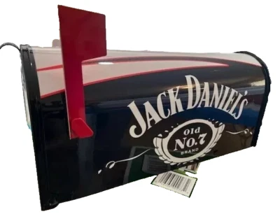 JUMBO JACK DANIEL'S CUSTOM MAILBOX~NO PAINT~NO FADING!!
