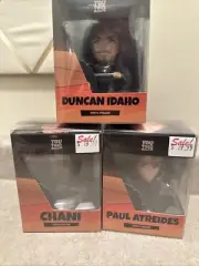 Youtooz Vinyl Figures DUNE Paul Atreides, Chani, Duncan Idaho 2023, Lot of 3,New