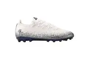 Kelme Mens Galactic Sr Multi Ground Football Soccer Boots (White/Black)