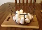 Round Wire Basket Chicken Net Basket Storage Basket /Copper Wire Basket Dia.12“