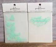 2 Park Lane EMBOSSING FOLDERS - With Sympathy (15884588) & Daisy (15884489) 4x6