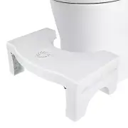 Folding Toilet Poop Stool Portable Non-Slip Squatting Potty Step Stool
