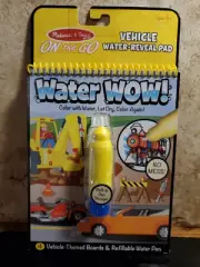 Melissa & Doug On the Go Water Wow! Water-Reveal Activity Pad Vehicle