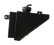 For NISSAN Skyline R31 Aluminum Coolant Expansion Overflow Tank Bottle w/Cap BK