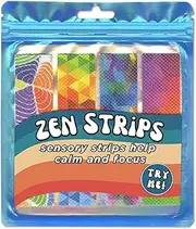 The Pencil Grip Zen Strips, Bumpy Brights Set 3, 4 Per Set, 6 Sets