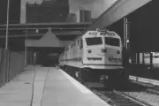 Amtrak 450 ICE train Pittsburgh Pennsylvania Train Railroad Old Photo
