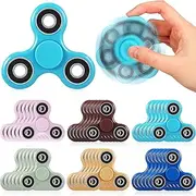 Silipull 48 Pcs Fidget Spinner Toy Hand Fidget Spinner Bulk Sensory Fidget Toy Adults Fidget Spinners for Adults Kids Party Favors Classroom Prizes Gift Bag Fillers Fidget Relief Toys, 6 Colors