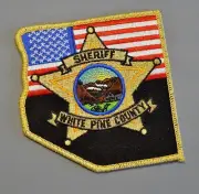 White Pine County Nevada Sheriff Patch ++ Mint NV