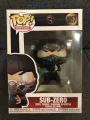 MINT FUNKO POP! MORTAL KOMBAT SUB-ZERO #1057 VINYL FIGURE COMBINE SHIP ANY ITEMS