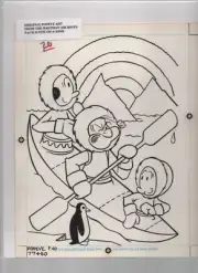 Original Popeye Art from the Whitman Archives, One of a Kind.