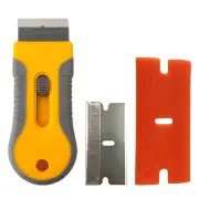 Double-Sided Cleaning Scraper Glass Scraper Blade Glue Remover Blade Car Tool