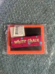 new 4 by5” chalkboard toy with chalk chalk board orange rf12