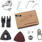angle grinder converter set oscillating tool set for angle grinder oscillating saw blade set multi function oscillating saw blade set adapter kit for angle grinder