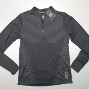 Under Armour Run Anywhere Breeze 1/2 Zip Fitted Anti-Odor Lightweight Size S