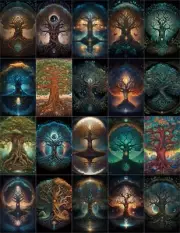 Tree Of Life Tags Junk Journal Scrapbooking Usa