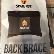 Sparthos Back Brace for Lower Back Pain - Immediate Relief from Sciatica -Large