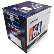 Dynamix C-C6A1L-SLDBLUE Cat6A S/FTP Cable Roll - 305m - Blue 500MHz - 23AWG x 4P - LSZH Jacket - Supplied on Plastic Reel [C-C6A1L-SLDBLUE]