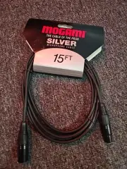 Mogami Silver Series XLR Microphone Cable 15 ft.
