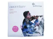 Galli Ouverture 3/4 Violin Strings Medium Tension, Steel Core